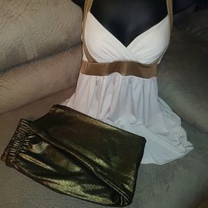 Halter Top With Capri pants Set